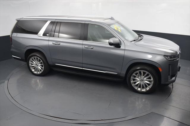 Photo of 2021 Satin Steel Metallic Cadillac Escalade ESV