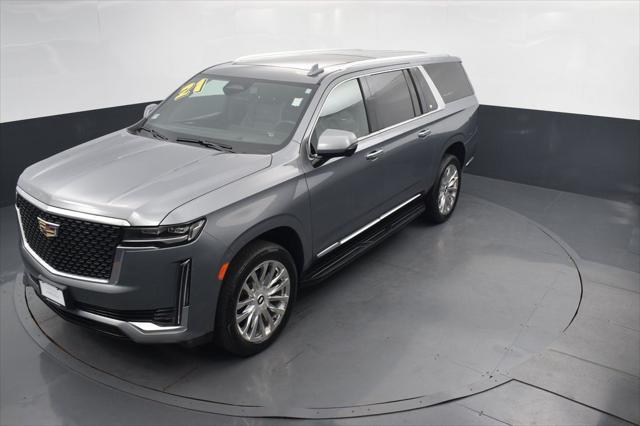 Photo of 2021 Satin Steel Metallic Cadillac Escalade ESV