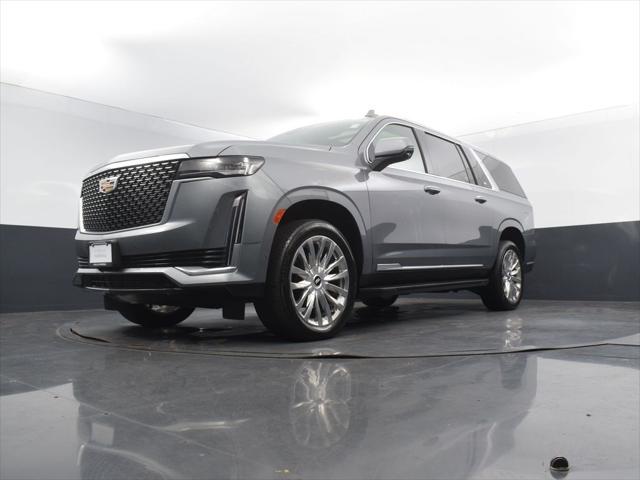 Photo of 2021 Satin Steel Metallic Cadillac Escalade ESV