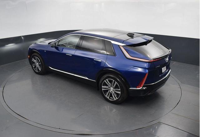Photo of 2024 Opulent Blue Metallic Cadillac LYRIQ