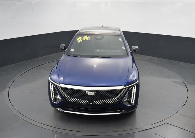 Photo of 2024 Opulent Blue Metallic Cadillac LYRIQ