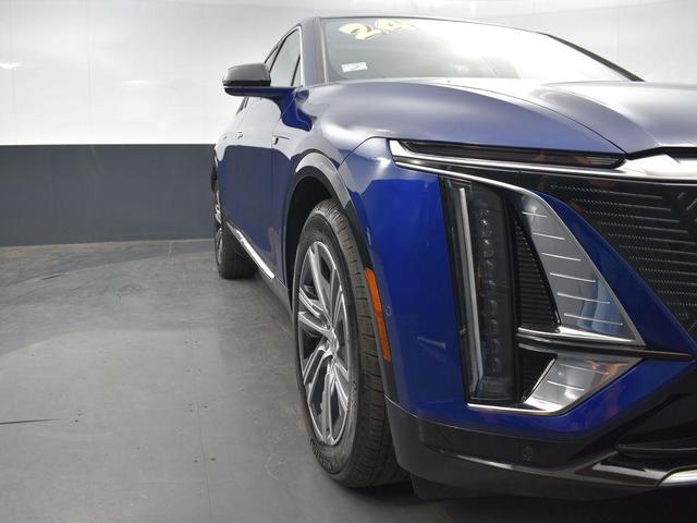 Photo of 2024 Opulent Blue Metallic Cadillac LYRIQ
