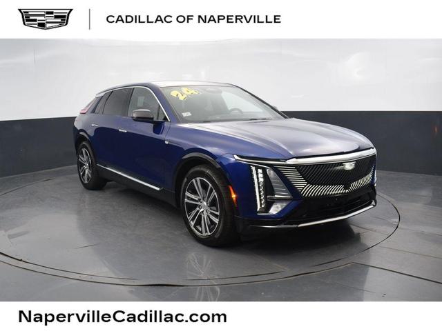 Photo of 2024 Opulent Blue Metallic Cadillac LYRIQ