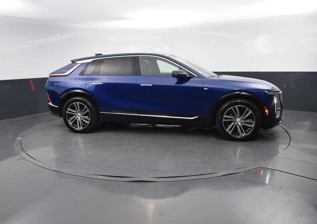 Photo of 2024 Opulent Blue Metallic Cadillac LYRIQ