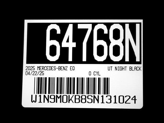 Photo of 2025 Night Black Mercedes-Benz EQB 300