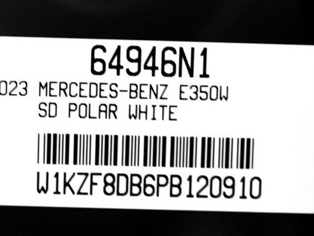 Photo of 2023 Polar White Mercedes-Benz E-Class