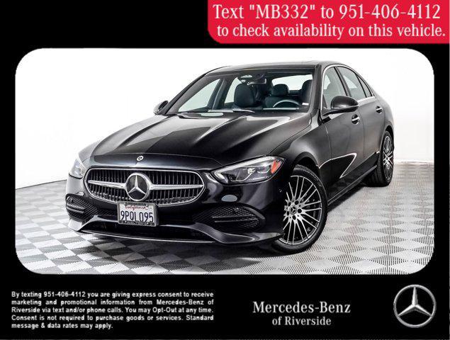 Photo of 2025 Black Mercedes-Benz C-Class