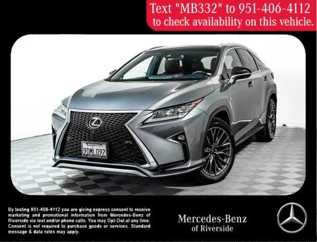 Photo of 2017 Black Lexus RX 350