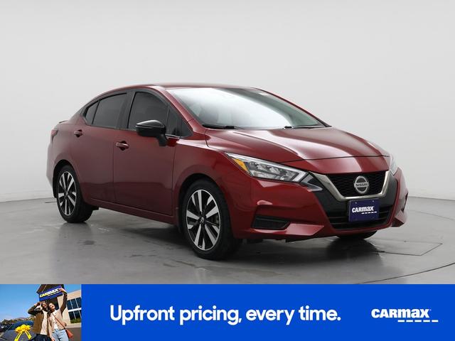 Photo of 2022 Burgundy Nissan Versa