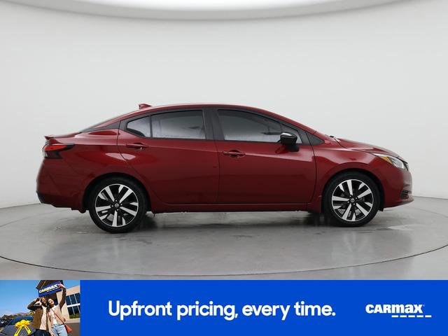 Photo of 2022 Burgundy Nissan Versa