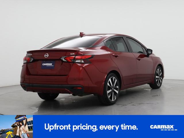 Photo of 2022 Burgundy Nissan Versa