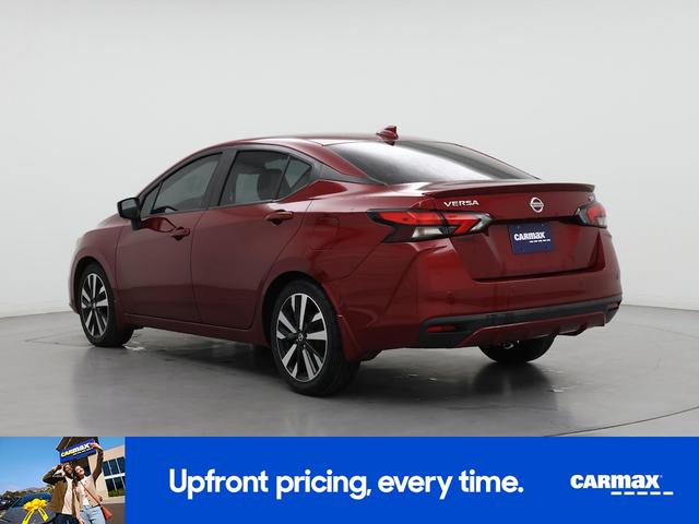 Photo of 2022 Burgundy Nissan Versa