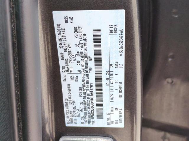Photo of 2019 Magnetic Metallic Ford Escape
