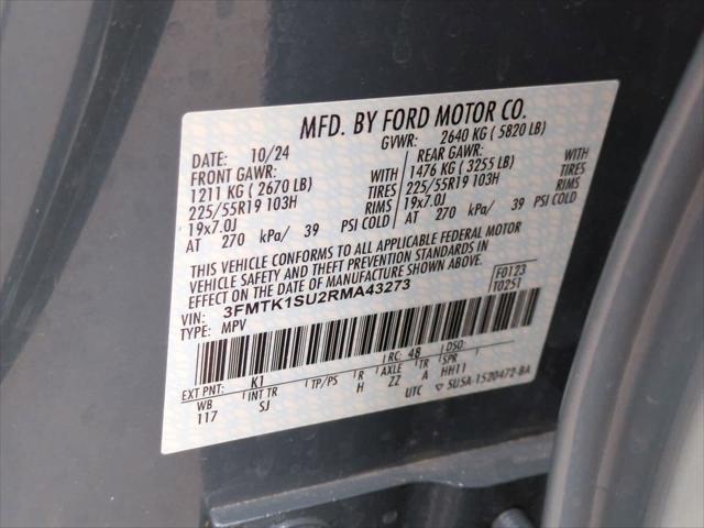 Photo of 2024 Vapor Blue Metallic Ford Mustang Mach-E