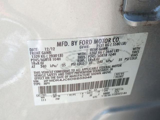 Photo of 2013 Ingot Silver Metallic Ford Edge