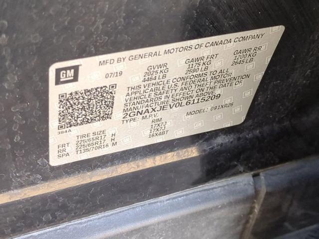 Photo of 2020 Mosaic Black Metallic Chevrolet Equinox