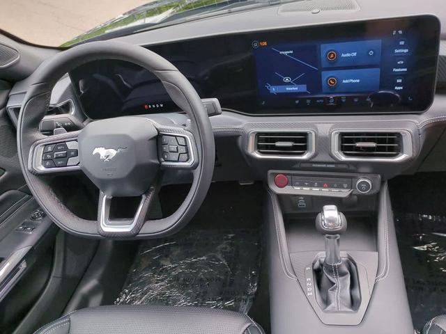 Photo of 2025 Shadow Black Ford Mustang