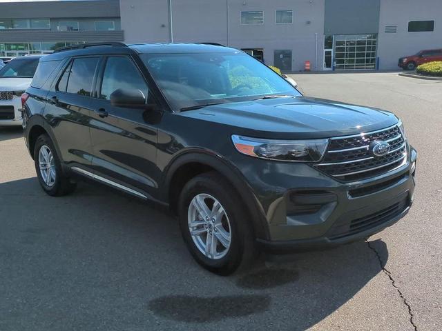 Photo of 2023 Forged Green Metallic Ford Explorer