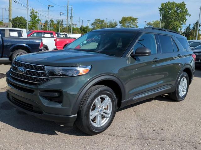 Photo of 2023 Forged Green Metallic Ford Explorer