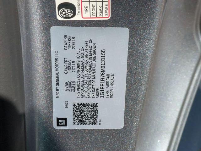 Photo of 2021 Satin Steel Gray Metallic Chevrolet Camaro