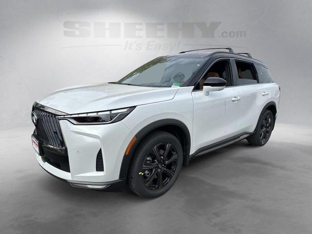 Photo of 2026 Radiant White/Black Obsidian INFINITI QX60