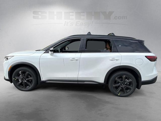 Photo of 2026 Radiant White/Black Obsidian INFINITI QX60