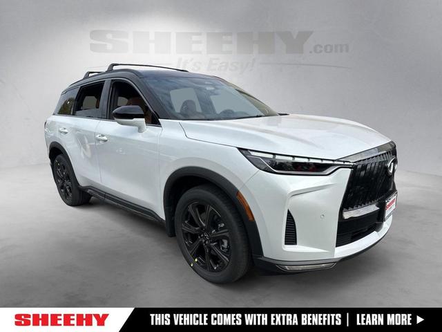 Photo of 2026 Radiant White/Black Obsidian INFINITI QX60