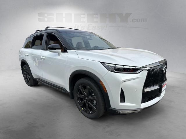 Photo of 2026 Radiant White/Black Obsidian INFINITI QX60