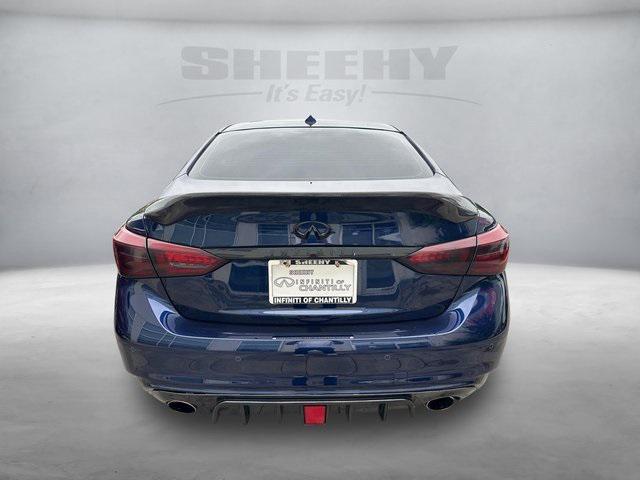 Photo of 2021 Grand Blue INFINITI Q50