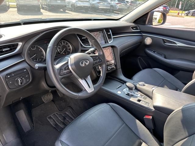 Photo of 2022 Slate Gray INFINITI QX50