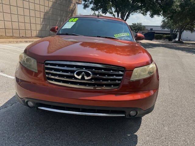 Photo of 2008 Orange INFINITI FX35