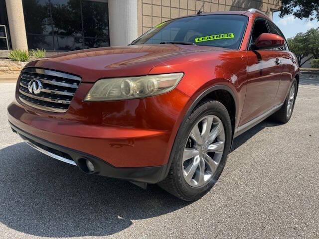 Photo of 2008 Orange INFINITI FX35
