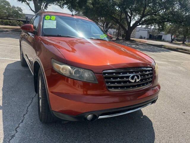 Photo of 2008 Orange INFINITI FX35