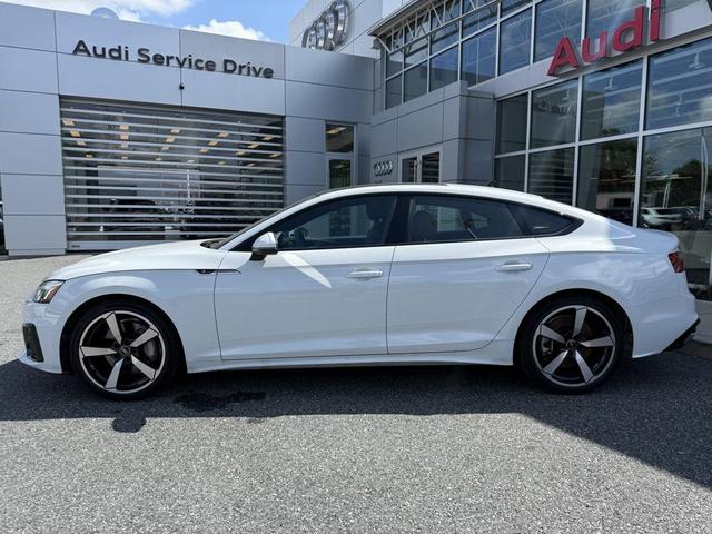 Photo of 2025 Glacier White Metallic Audi A5 Sportback