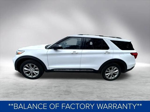 Photo of 2023 White Ford Explorer