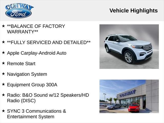 Photo of 2023 White Ford Explorer