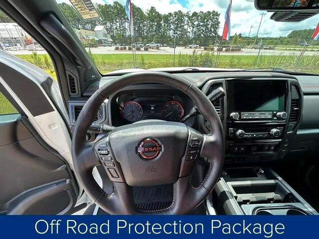 Photo of 2024 Glacier White Nissan Titan