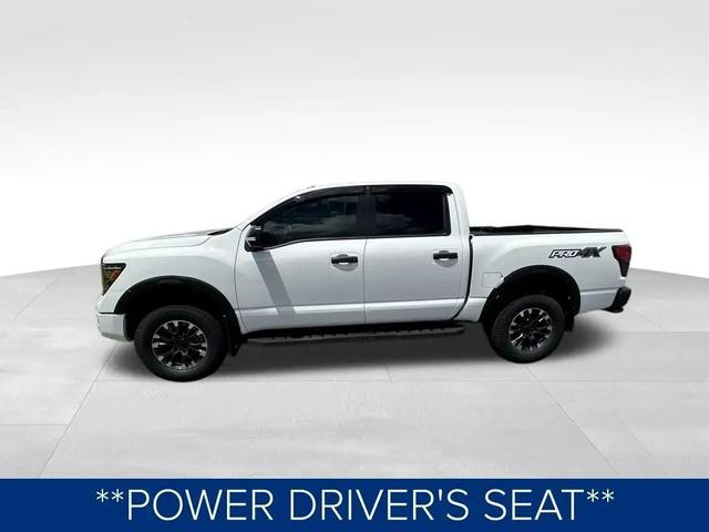 Photo of 2024 Glacier White Nissan Titan