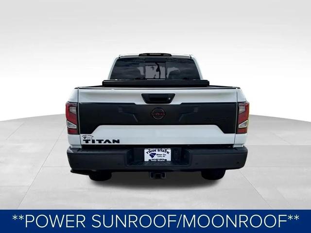 Photo of 2024 Glacier White Nissan Titan