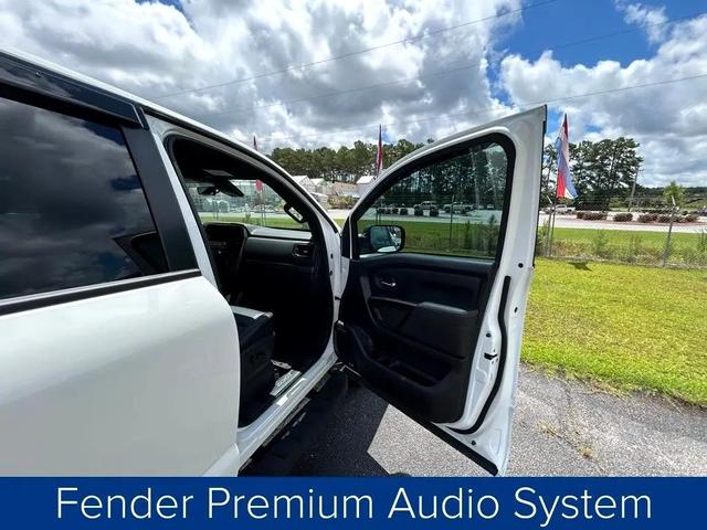 Photo of 2024 Glacier White Nissan Titan