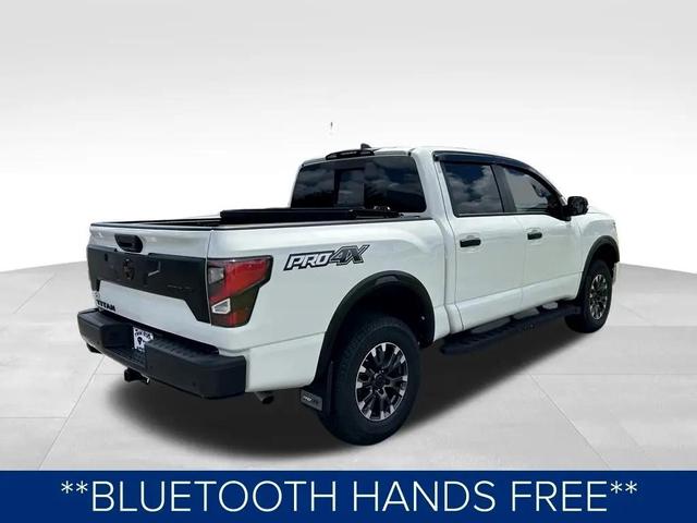 Photo of 2024 Glacier White Nissan Titan
