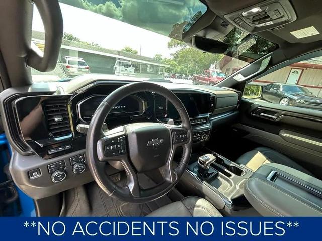 Photo of 2022 Blue Chevrolet Silverado 1500