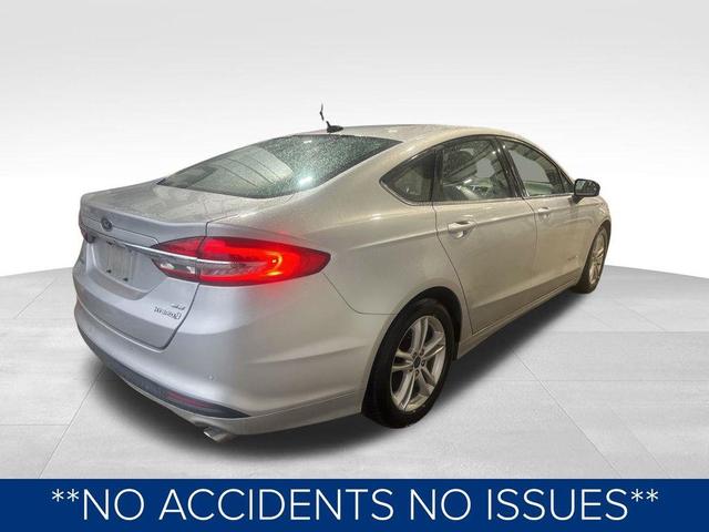 Photo of 2018 Ingot Silver Metallic Ford Fusion Hybrid