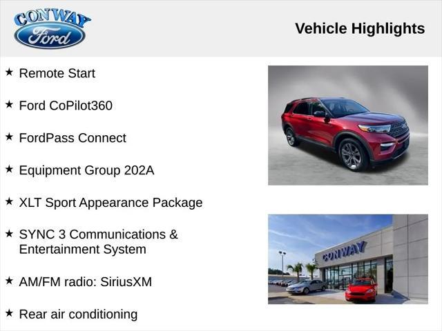 Photo of 2024 Rapid Red Metallic Tinted Clearcoat Ford Explorer