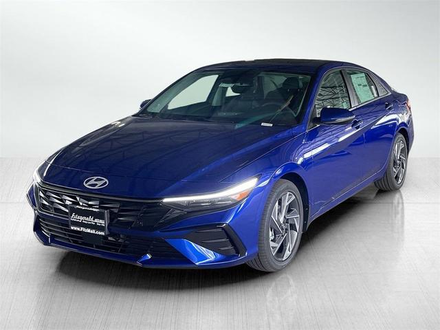 Photo of 2025 Intense Blue Hyundai ELANTRA HEV