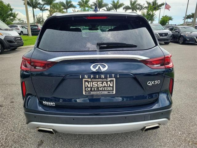 Photo of 2022 Hermosa Blue INFINITI QX50