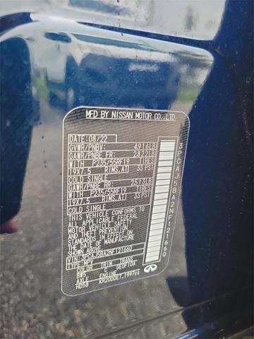 Photo of 2022 Hermosa Blue INFINITI QX50