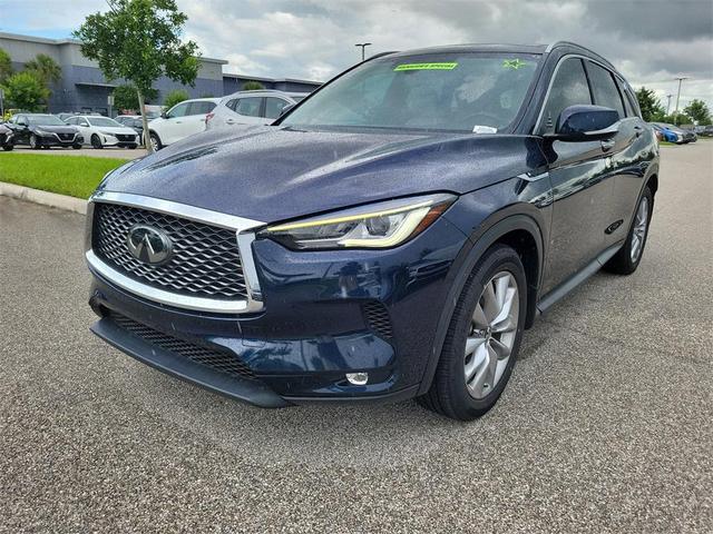 Photo of 2022 Hermosa Blue INFINITI QX50