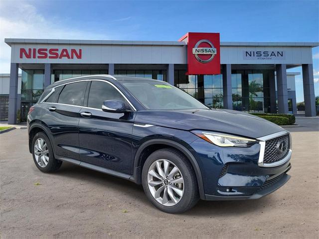 Photo of 2022 Hermosa Blue INFINITI QX50