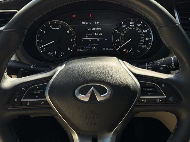 Photo of 2021 Majestic White INFINITI QX50